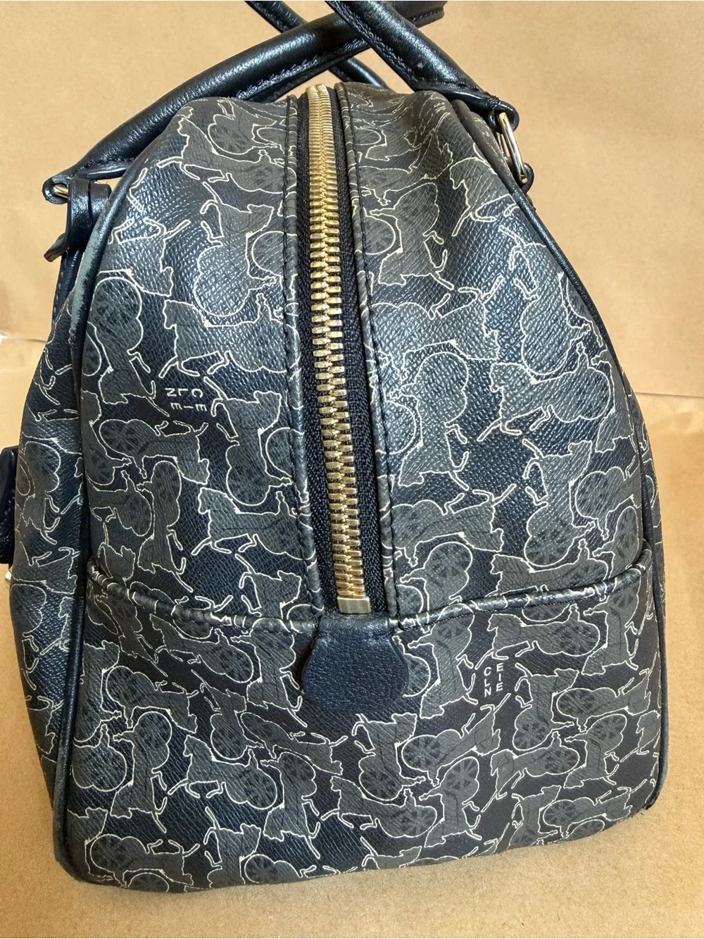 Celine Coated Canvas Speedy Bag
